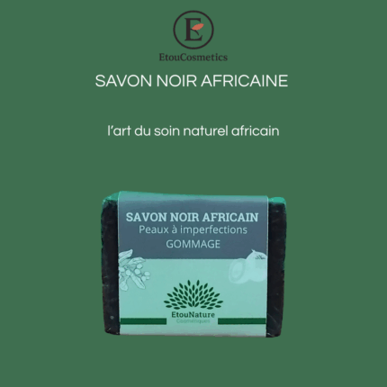 Savon noir gommage