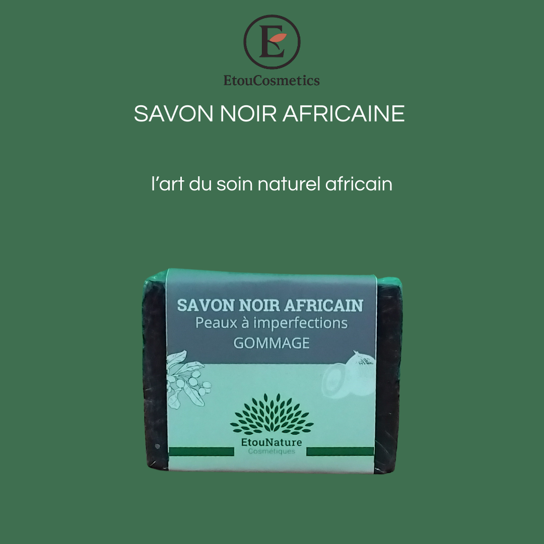 Savon noir gommage