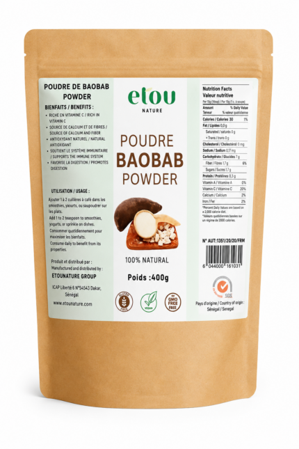 POUDRE DE BAOBAB