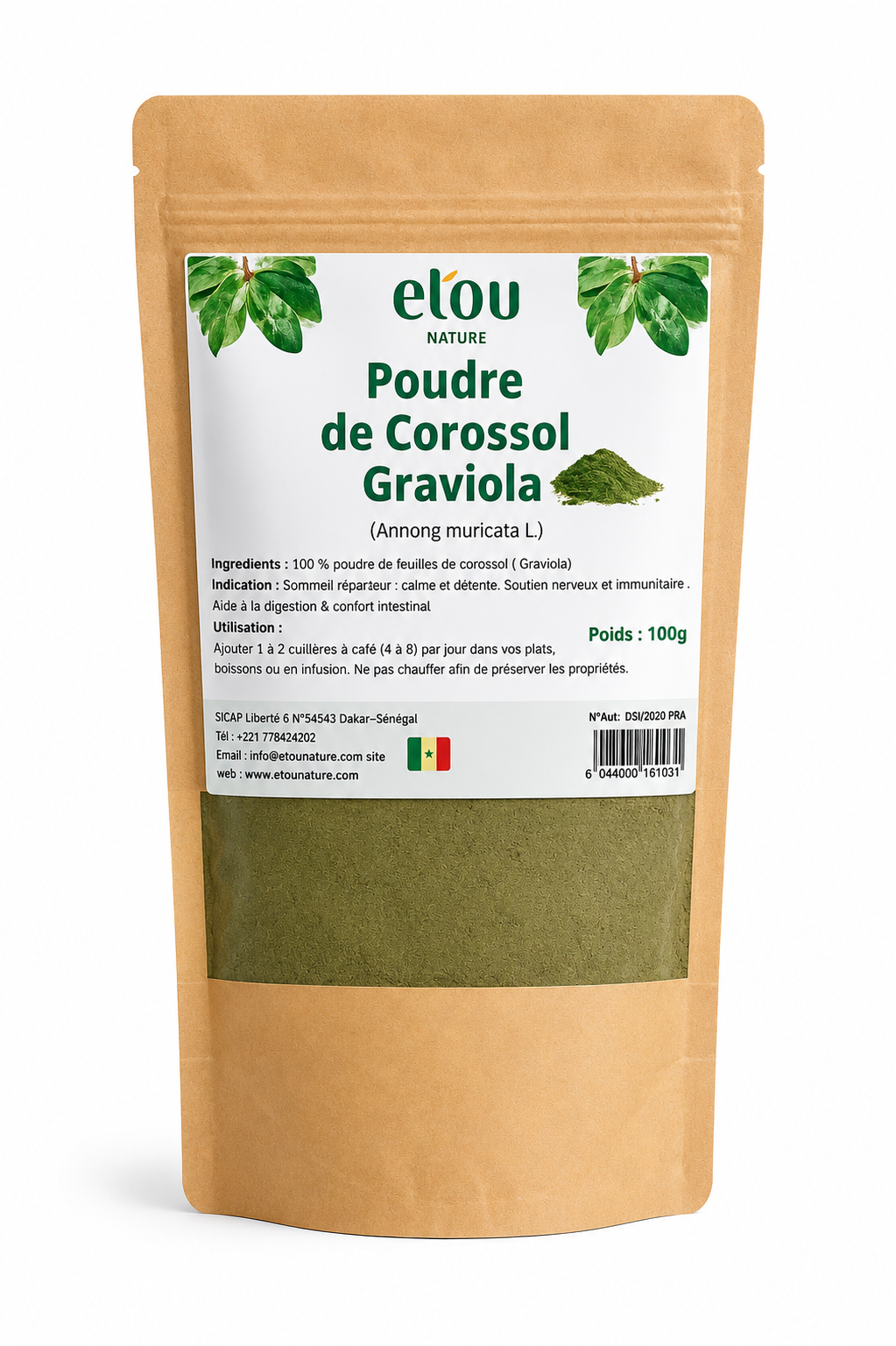 POUDRE DE COROSSOL