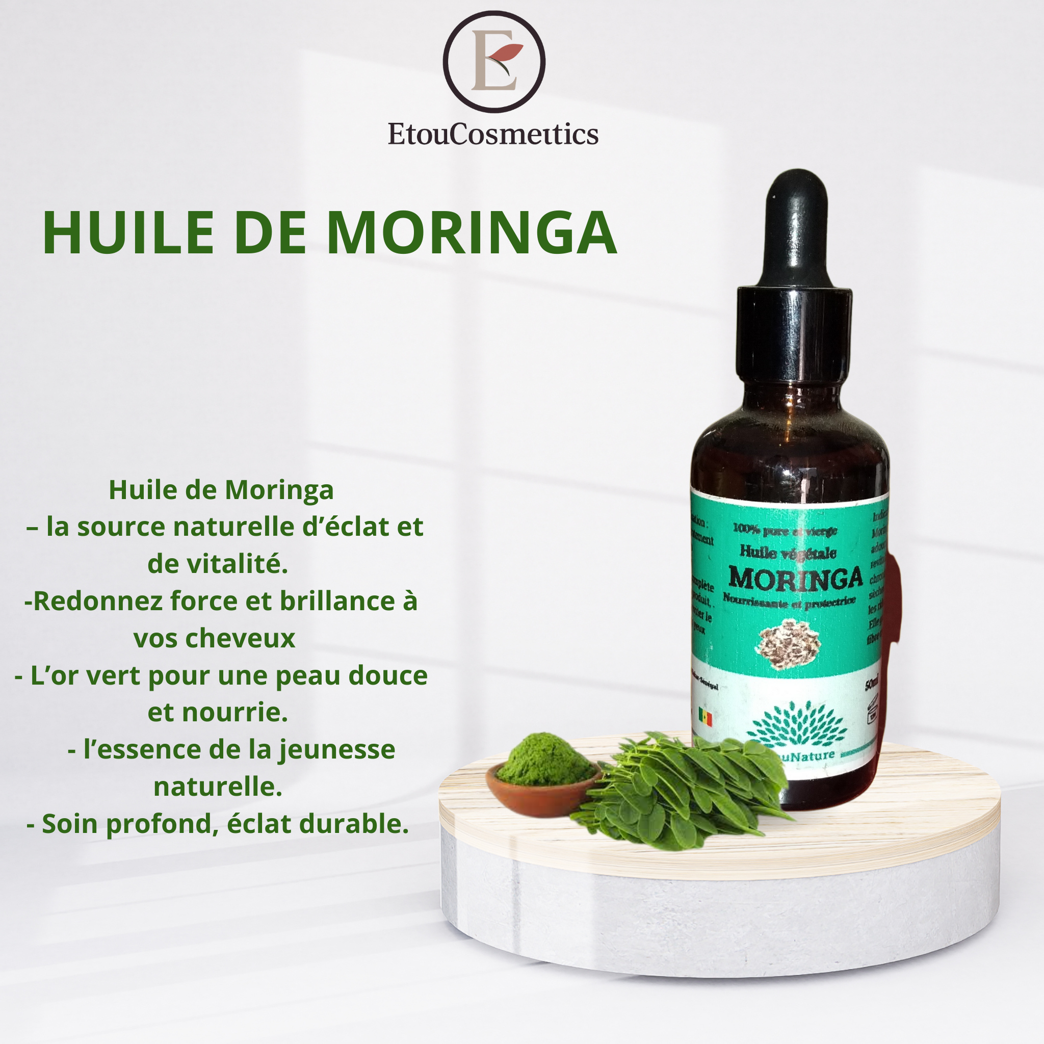 Huile de moringa