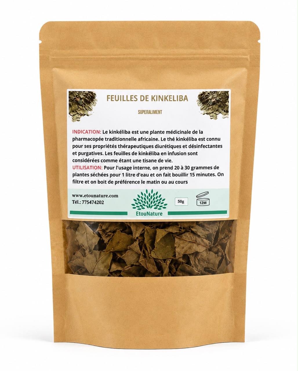 Feuilles de Kinkéliba – Détox & Vitalité Naturelle